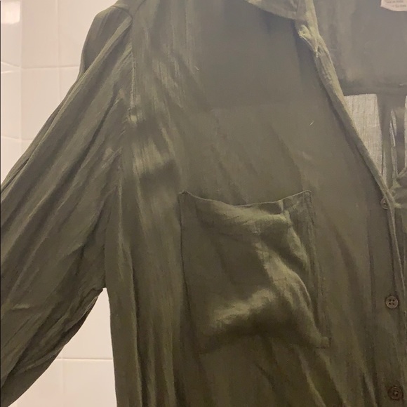 Olive green shirt - Picture 3 of 3